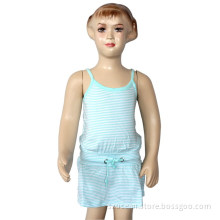 Girl's 95% cotton 5% elastane single jersey dresses